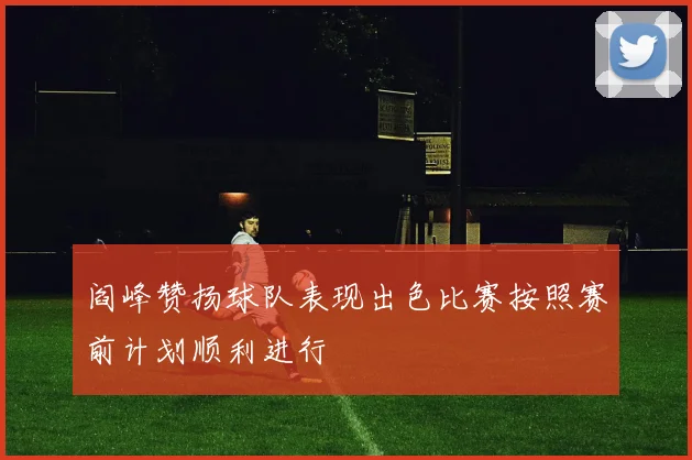 阎峰赞扬球队表现出色比赛按照赛前计划顺利进行